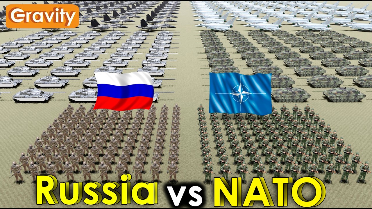 Russia vs NATO: Who Has the Stronger Military? 🇷🇺🤝