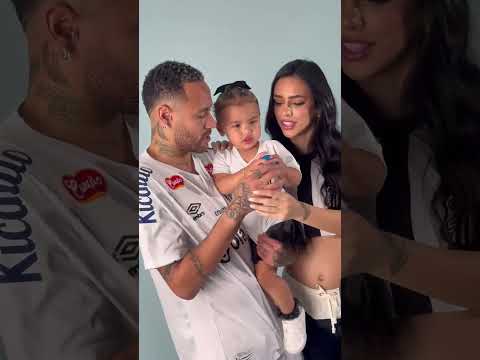 A FILHA DO NEYMAR É MUITO SANTOS! QUE FOFURA! | #shorts | ge.globo