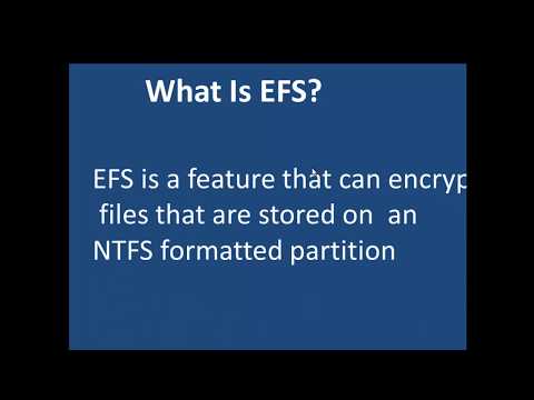 Encrypting File System EFS - Etechtraining.com