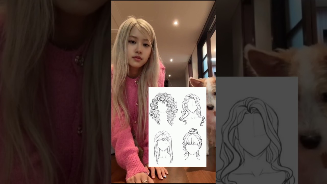 Rosé's Stunning Hairstyles 💇‍♀️