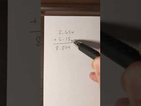 Addition with Significant Figures