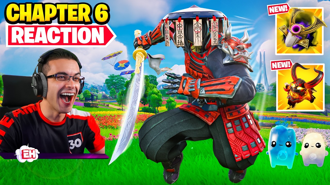 NickEh30 Reacts to Fortnite Chapter 6 🚀