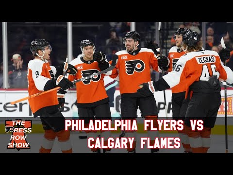 Philadelphia Flyers vs. Calgary Flames (11/2/25) - The Press Row Show: Pregame, INTs, Postgame