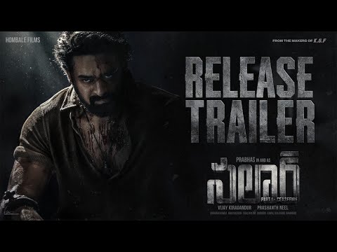 Salaar Release Trailer - Telugu | Prabhas | Prashanth Neel | Prithviraj | Shruthi | Hombale Films