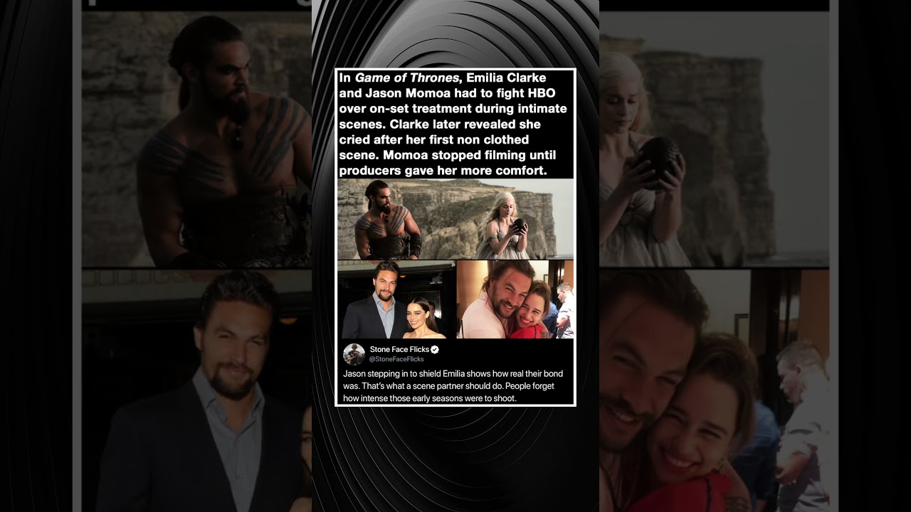 Game of Thrones Stars Emilia Clarke & Jason Momoa Clash with HBO Over On-Set Treatment ⚔️