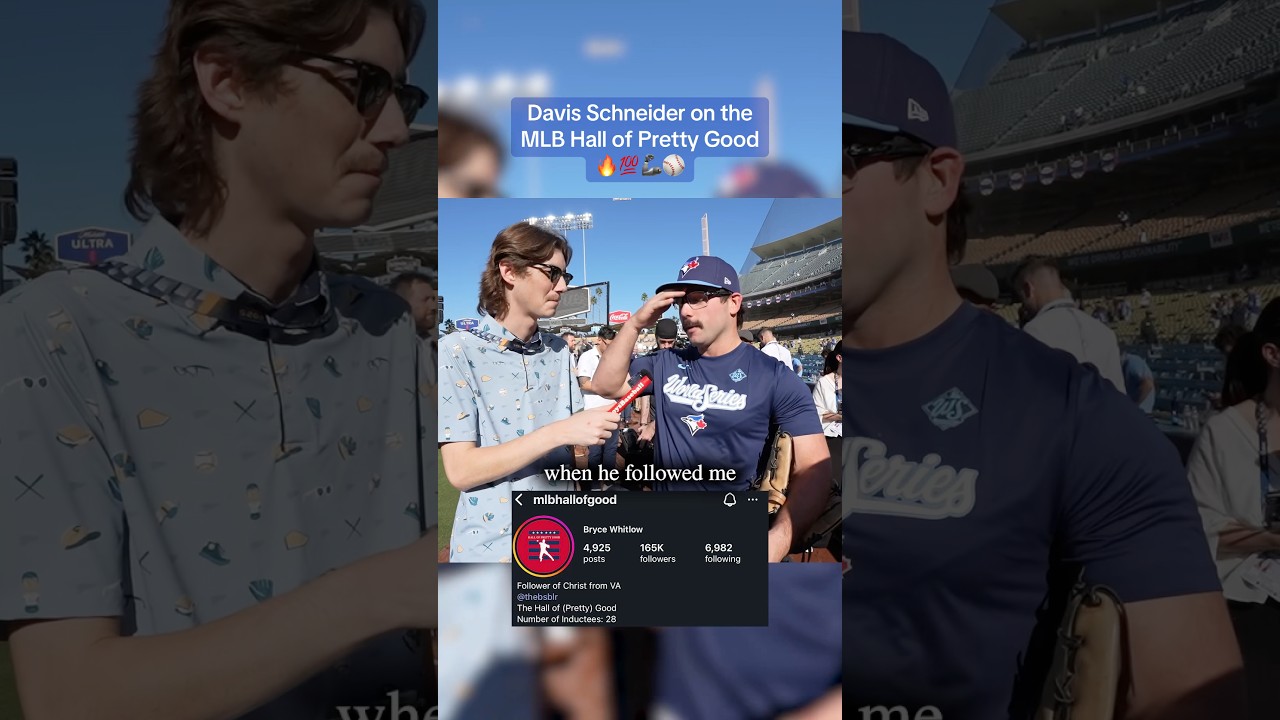 Davis Schneider's Epic Leadoff Homer in the World Series! ⚾️