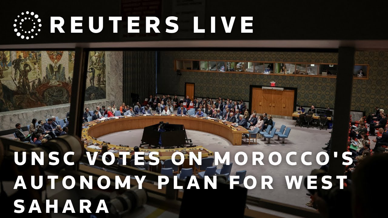 LIVE: UN Security Council Votes on Morocco's Autonomy Plan for Western Sahara 🌍