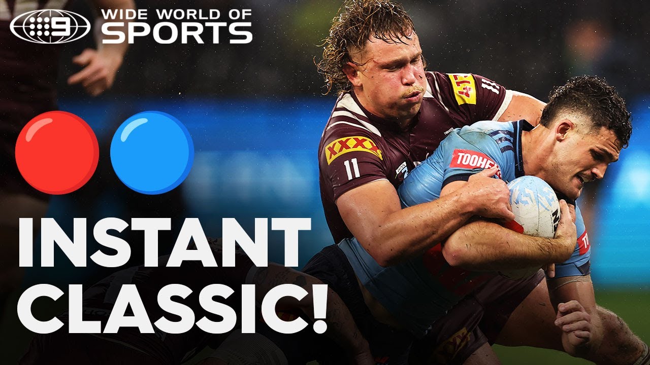 Epic Finish! Last 10 Minutes of 2025 State of Origin Game II in Perth 🏉