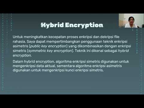 Hybrid Encryption - Keamanan Sistem Informasi