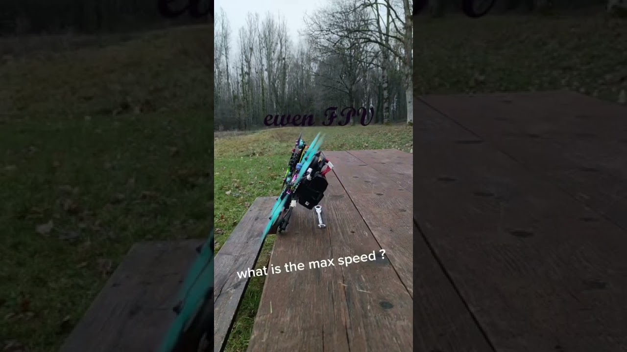 World's Fastest FPV Drone Achieved by @ewenfpv