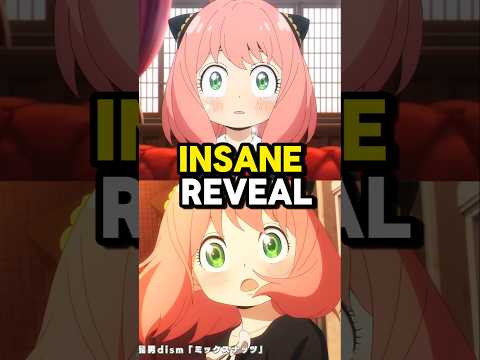 INSANE MANGA REVEAL IN SPY X FAMILY...