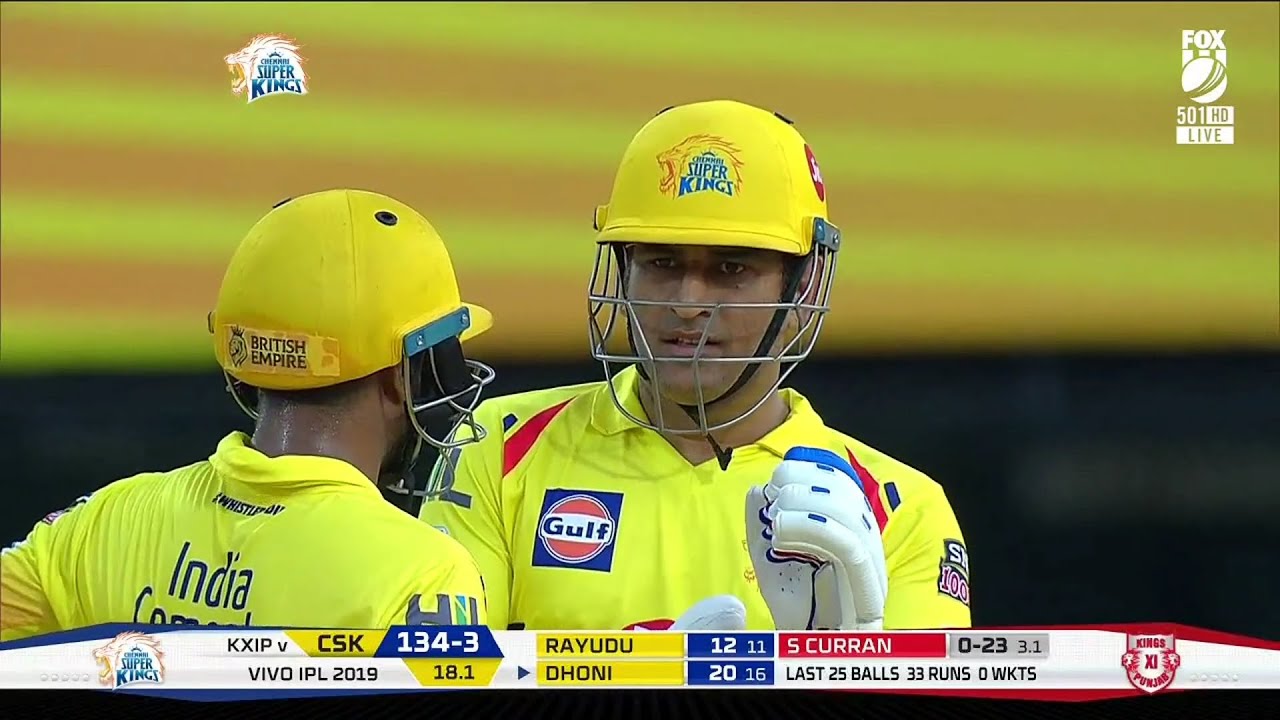 IPL 2019: CSK vs KXIP Match Highlights