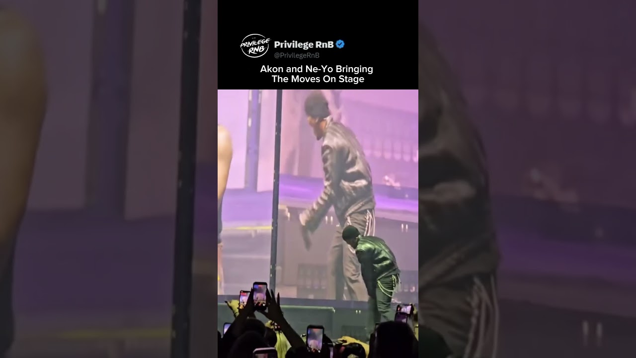 Akon & Ne-Yo Perform Live 💃