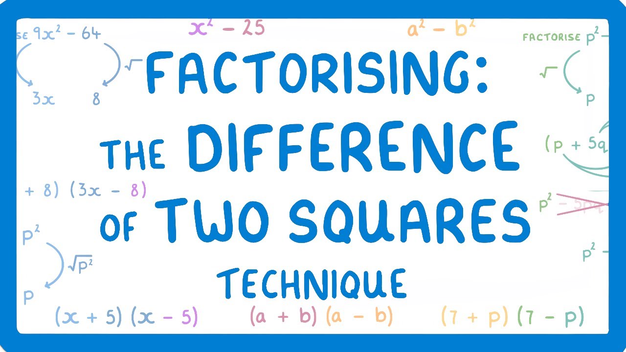 GCSE Maths - Difference of Two Squares (DOTS) Method for 2026/27 Exams