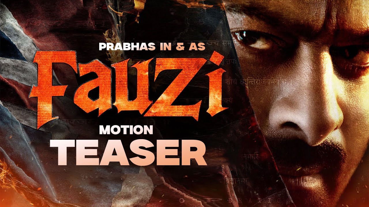 Prabhas FAUZI First Look Motion Teaser | Hanu Raghavapudi Fanmade 🔥