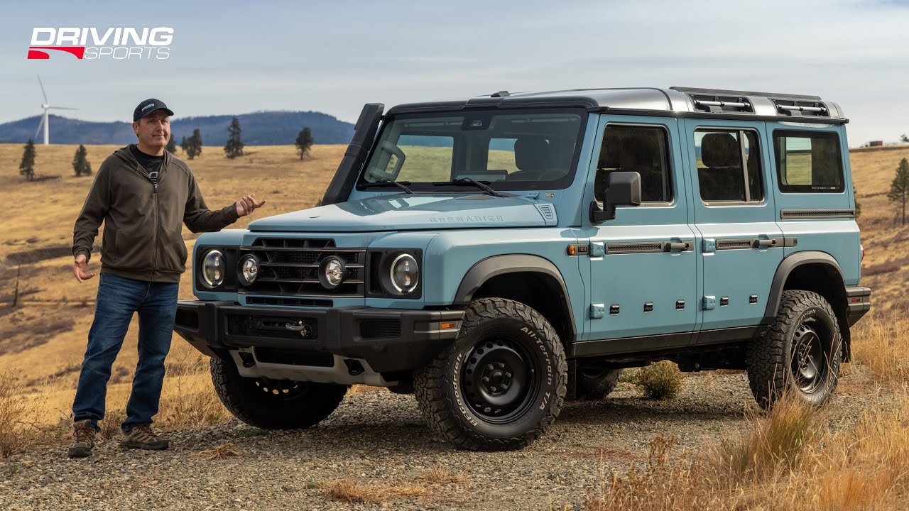 2024 Ineos Grenadier Trialmaster Conquers Mountain Test Course 🏞️