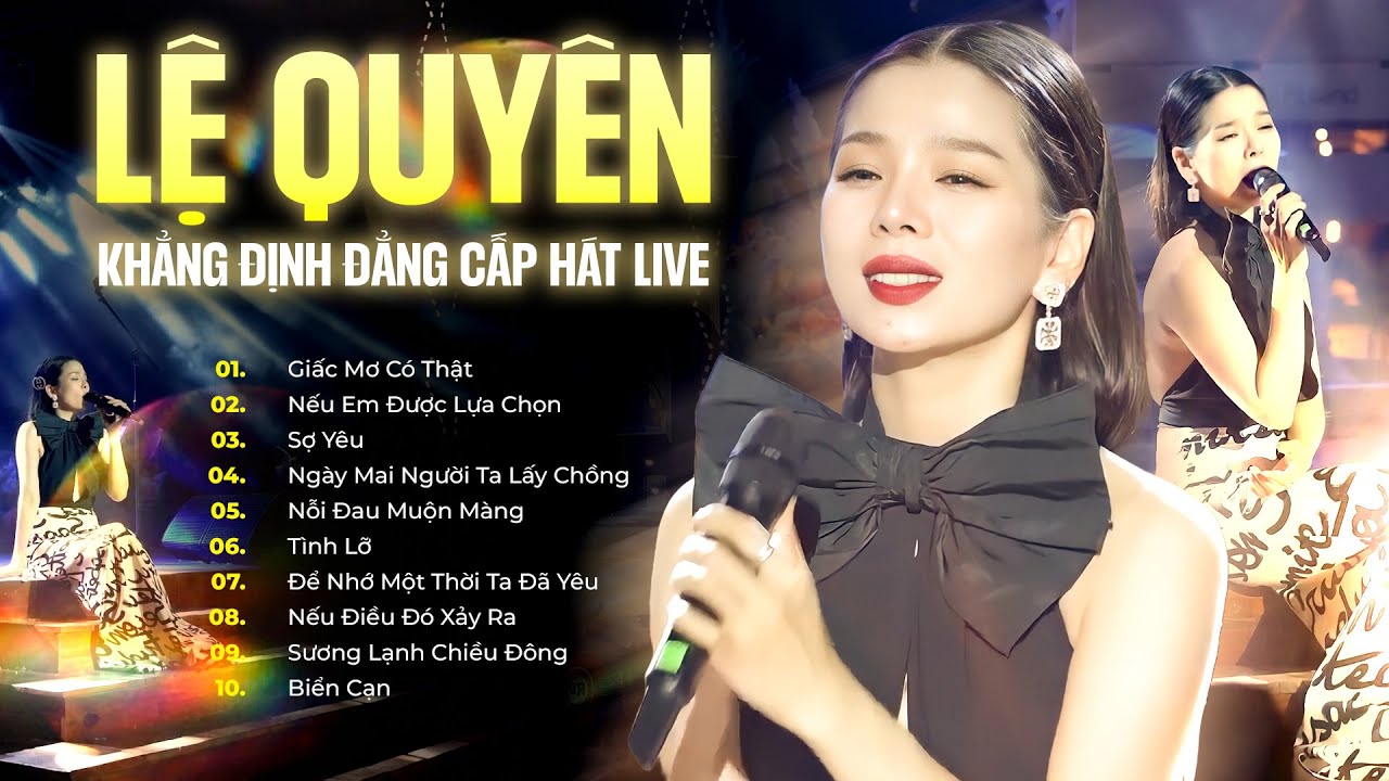 Lệ Quyên Tỏa Sáng Với Đẳng Cấp Hát Live Trong Đêm Nhạc 2024