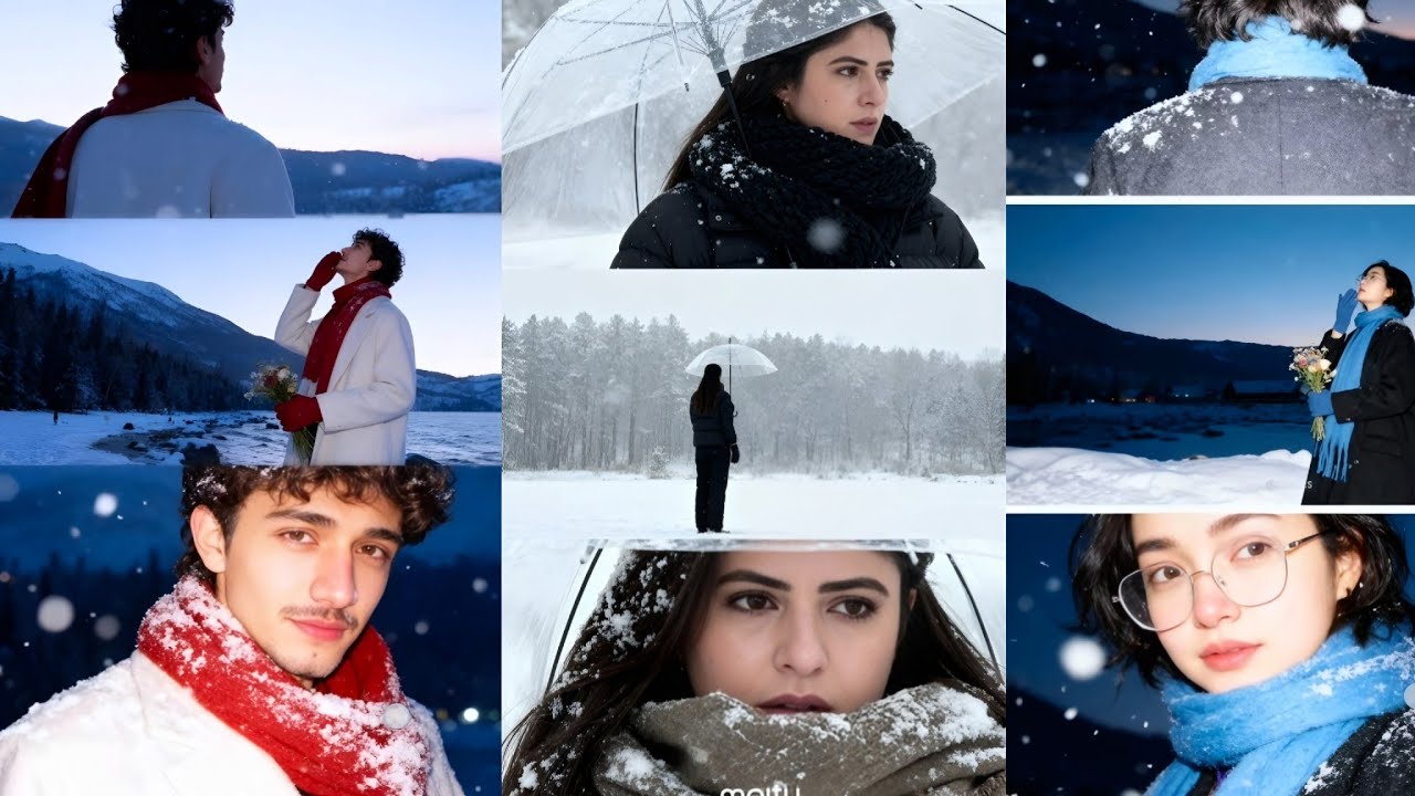 Create Viral Snowfall Photos on Instagram for Free ❄️ | Trending Snow Photo Editing Tips