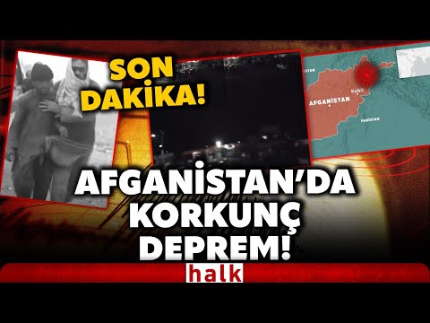 SON DAKİKA! AFGANİSTAN'DA 6 BÜYÜKLÜĞÜNDE DEPREM! 622 kişi hayatını kaybetti! Kabus gibi görüntüler!