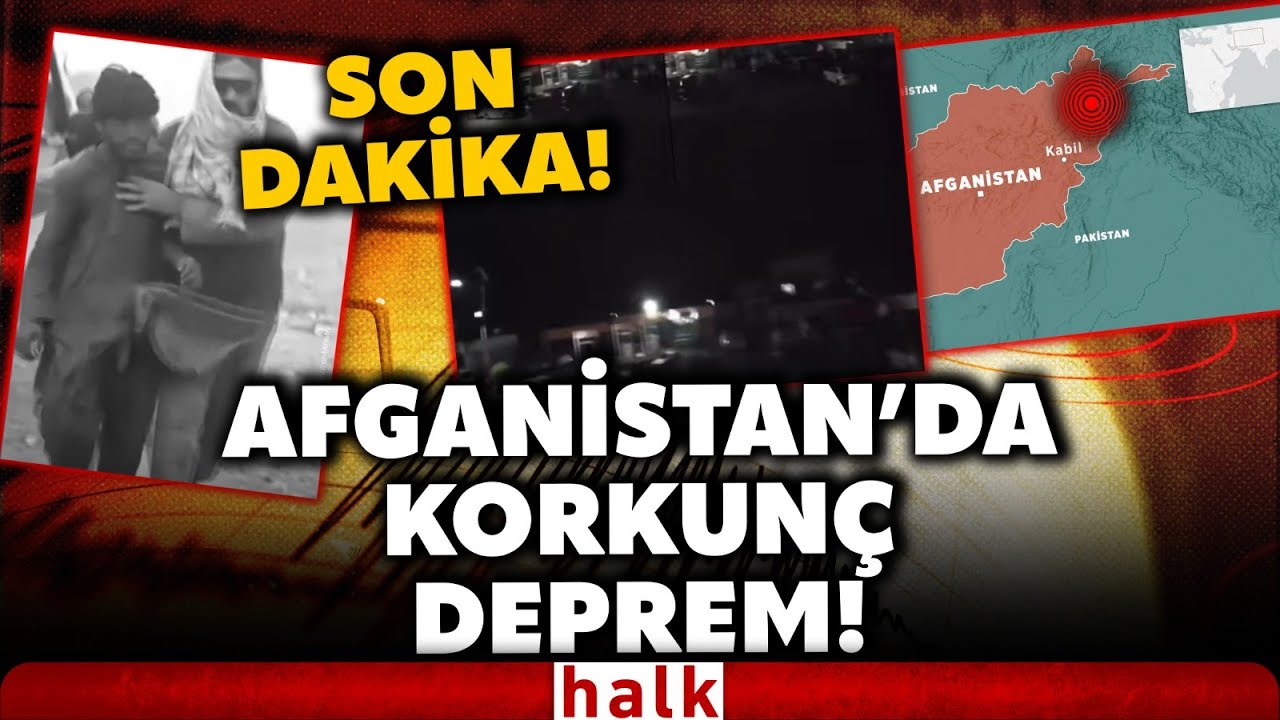 Son Dakika: Afganistan'da 6.0 Büyüklüğünde Deprem 622 Can Aldı 😢