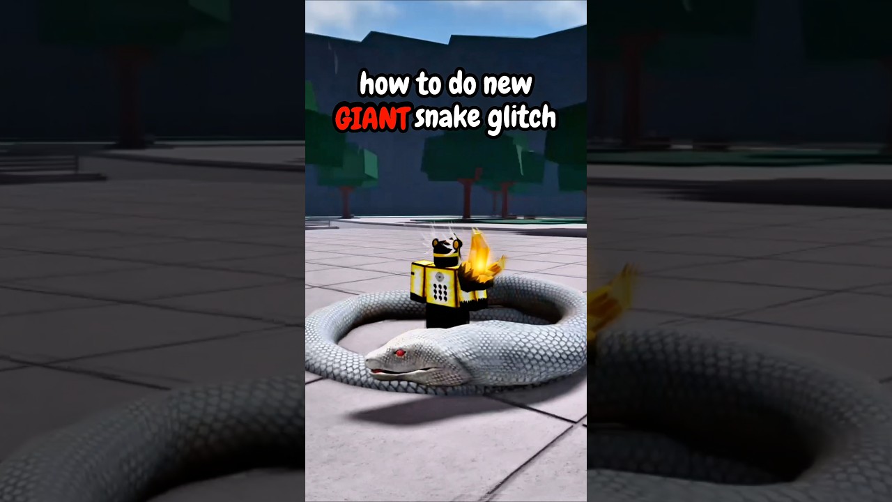 How to Unlock the Custom Snake Boss in TSB 🐍 | Roblox Guide