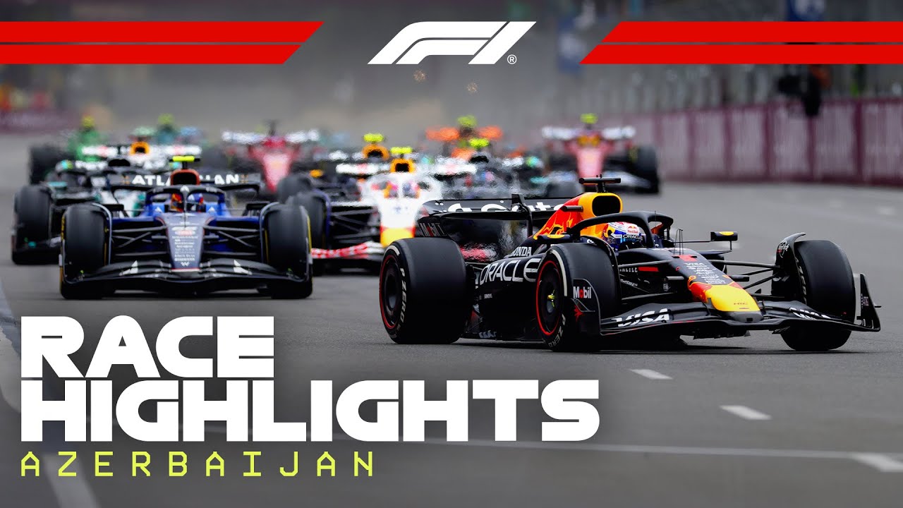 2025 Azerbaijan GP Race Highlights 🏁
