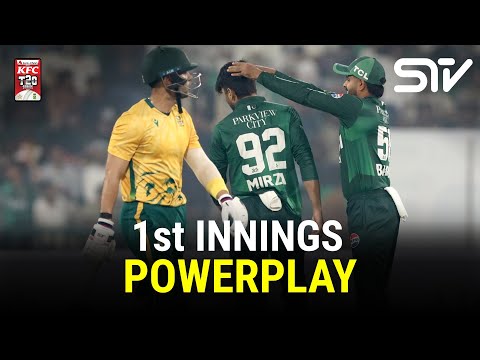 1st Innings Powerplay | Pakistan vs South Africa T20 Series 2025 | 2nd T20I | PCB | M3U13
