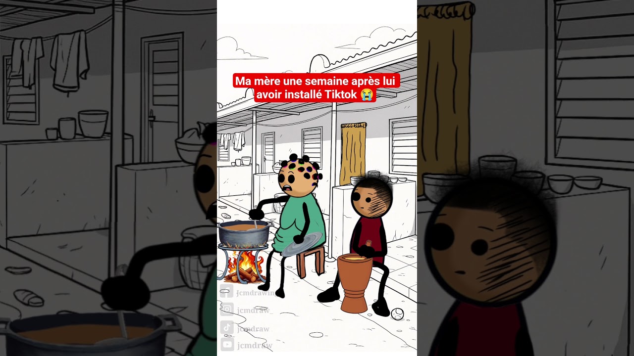 Ma mère découvre TikTok après une semaine 😅