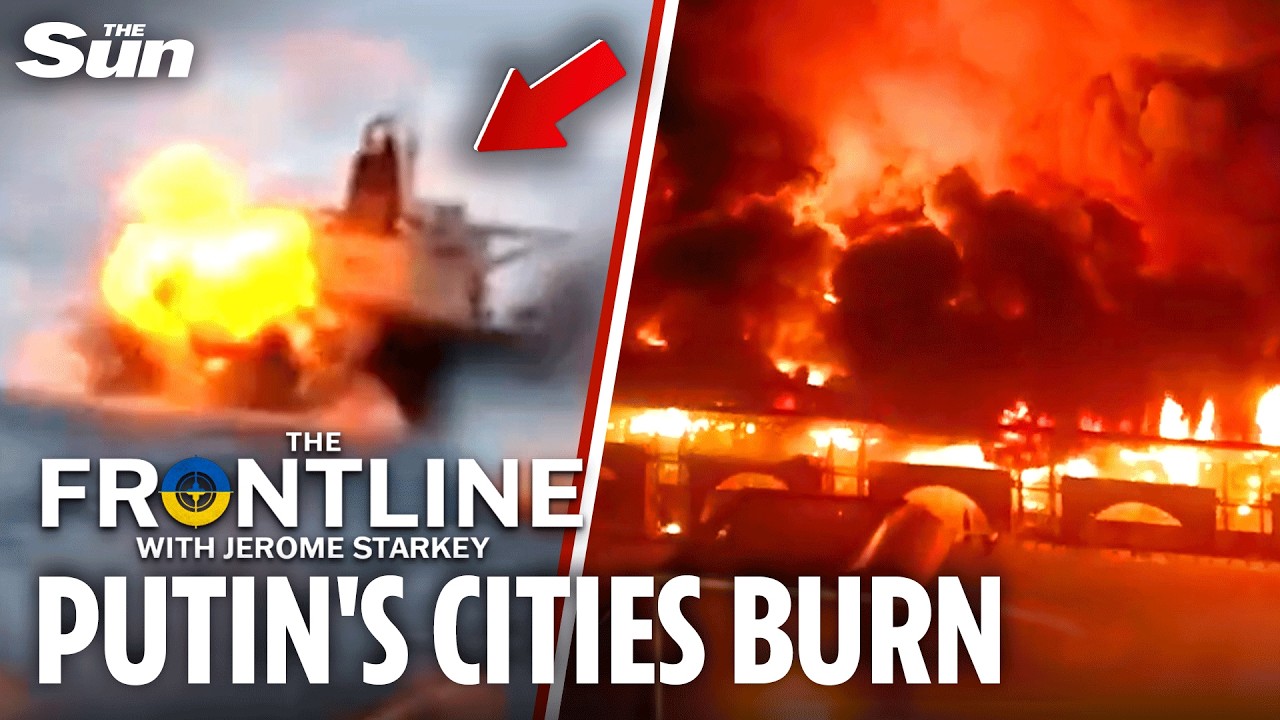 Ukraine Targets Russian Oil Rigs & Fleet Amid Drone Attacks 🚢