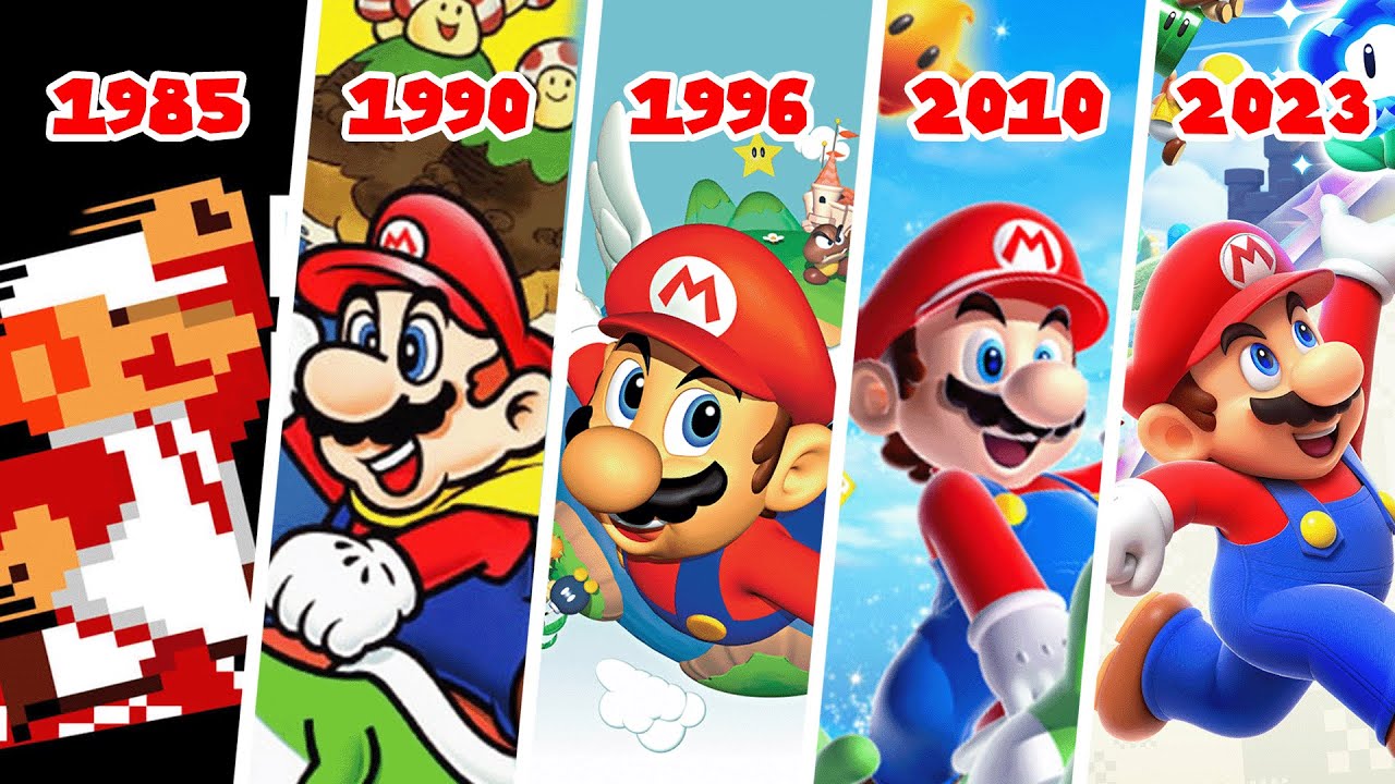 Super Mario Music Evolution (1985-2023) 🎶