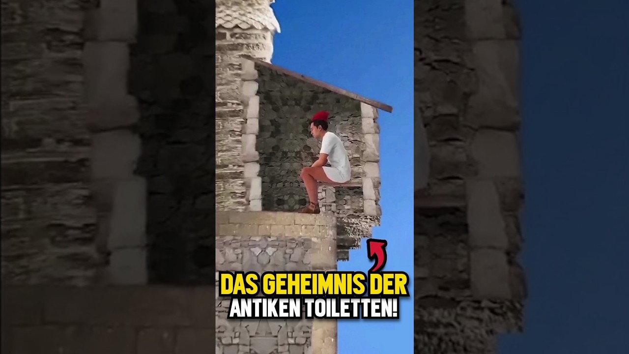 Das Geheimnis alter Burgen-Toiletten 🏰🚽