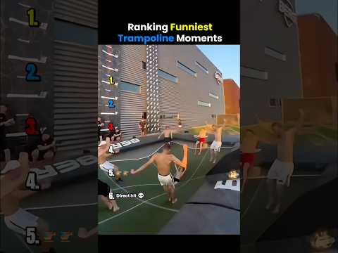 Ranking Funniest Trampoline Moments 😂