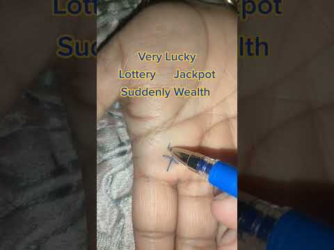 Very Lucky Lottery Suddenly Wealth Palmistry001 #astrology #life #shorts #wealth