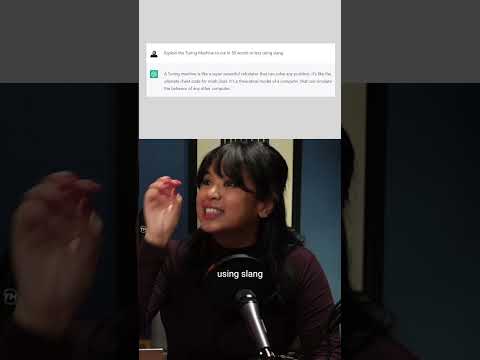 ChatGPT Explaining the Turing Machine #shorts