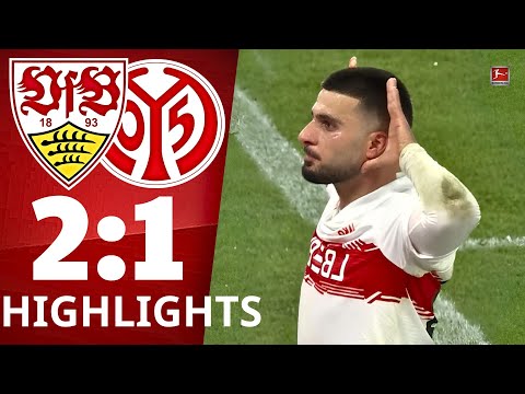 VfB Stuttgart - FSV Mainz 05 | 2:1 | Highlights | Bundesliga, 8. Spieltag 2025/26