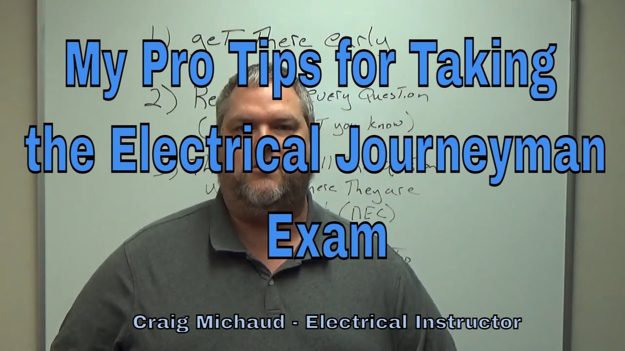 Top 4 Tips for Your Electrical Journeyman Exam 📝