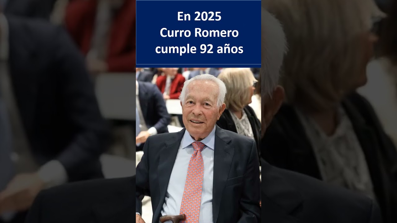 Edad y Vida de Curro Romero 🎭