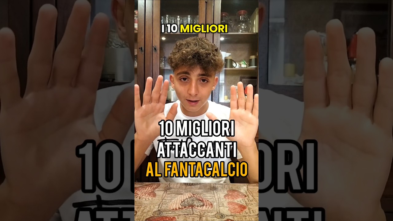 i 10 Top 10 Attaccanti Fantacalcio 2025/26 ⚽