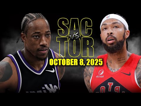 Sacramento Kings vs Toronto Raptors Full Game Highlights - October 8, 2025 | NBA Preseason