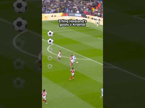 All of Erling Haaland's goals against Arsenal! 🤖
