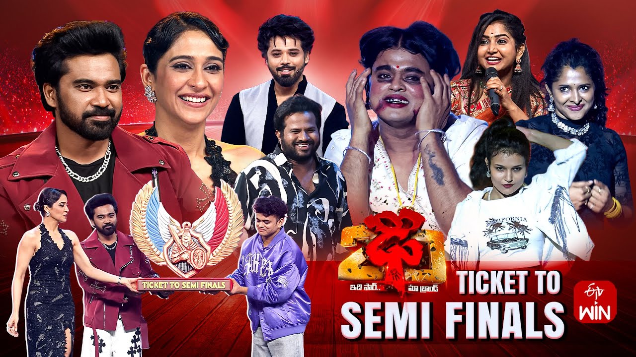 Dhee 20 | Ticket To Semi Finale  | 8th January 2026 | Regena Cassandrra,Vijay Binni | Full Episode