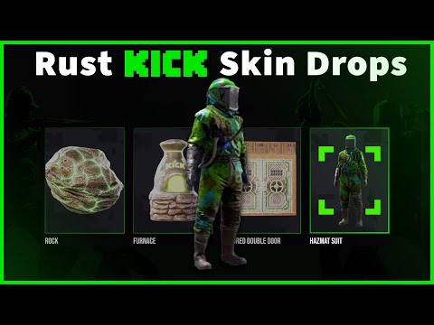 Rust Kick Drops - Green Hazmat