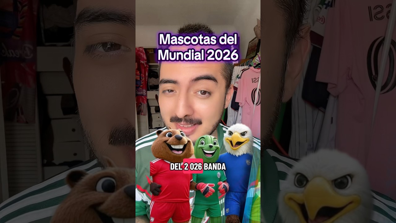 Mascotas del Mundial 2026 🐾