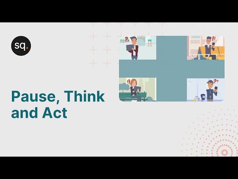 Pause, think and act - Cyber security awareness video - Security Quotient