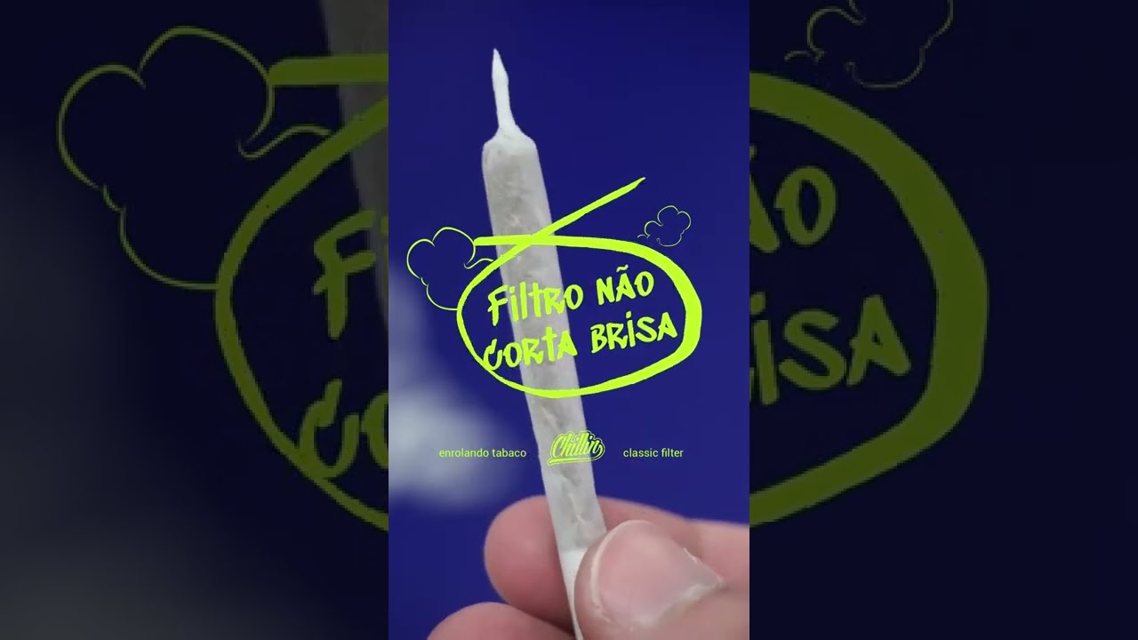 Enrolando Tabaco com Classic Filter da Chillin Brasil 🚬 | Mito ou Verdade?