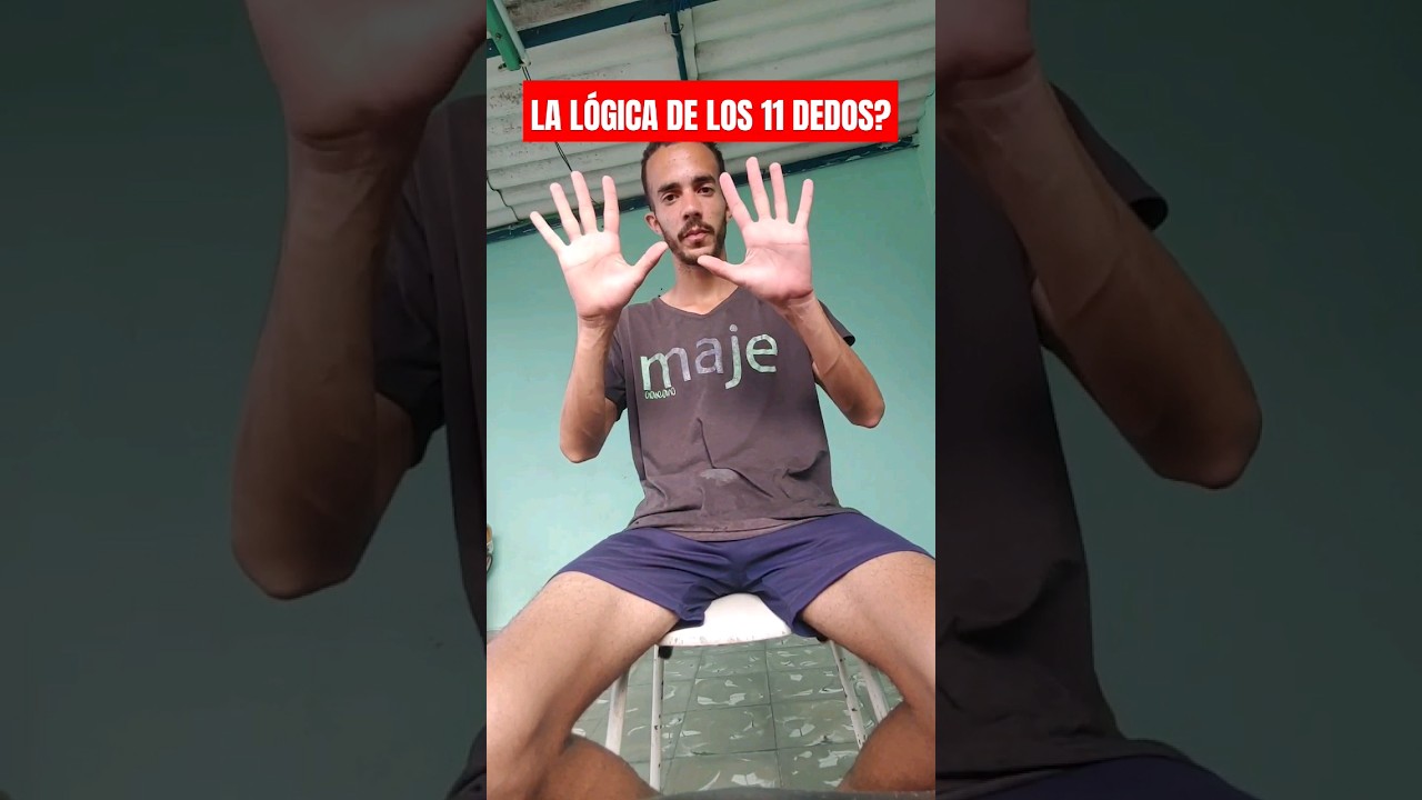 ¿Tienes 10 o 11 dedos? 😱