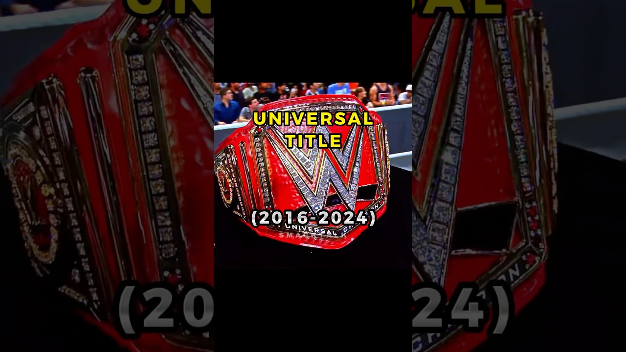 WWE Retires the Universal Championship 🏆