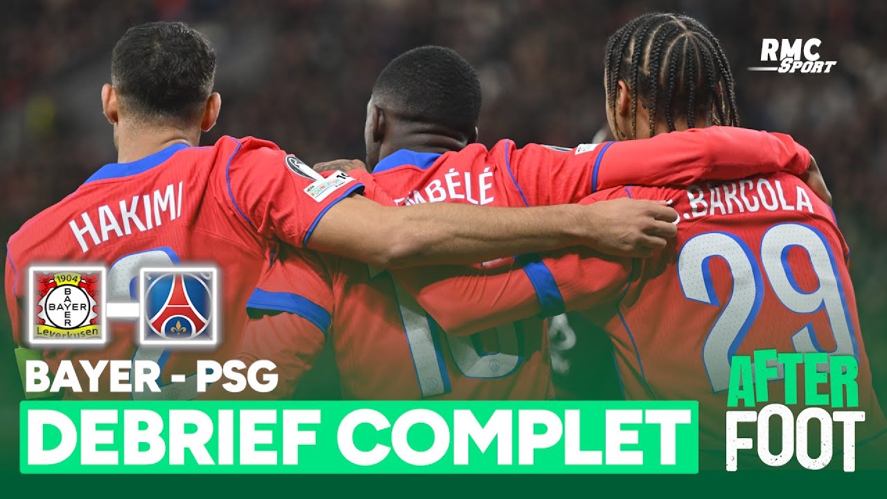 PSG écrase Leverkusen 7-2 en Ligue des Champions ⚽