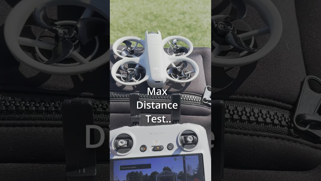 DJI Neo: Test Max-Distance Flight 🚀