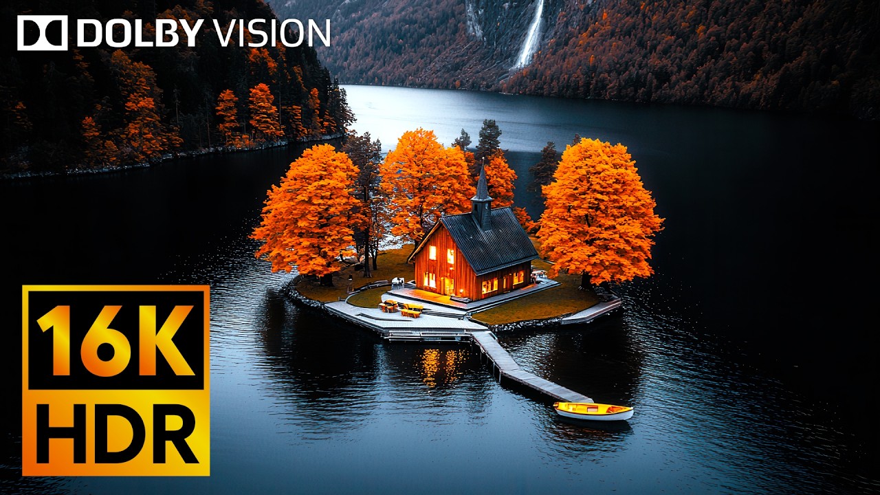 Stunning 16K Ultra HD Dolby Vision Places 🌍